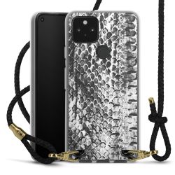 Carry Case Transparent Leather black/gold