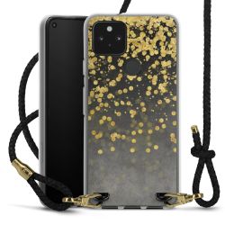 Carry Case Transparent Leather black/gold