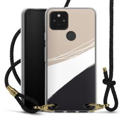 Carry Case Transparent Leather black/gold