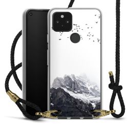 Carry Case Transparent Leather black/gold