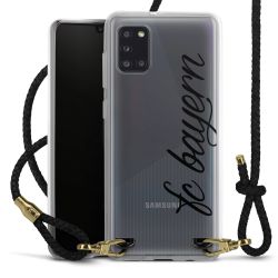 Carry Case Transparent Leather black/gold