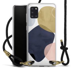 Carry Case Transparent Leather black/gold