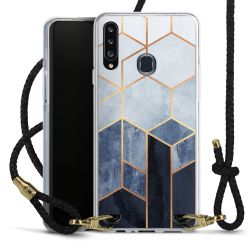 Carry Case Transparent Leather black/gold