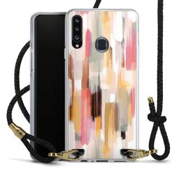 Carry Case Transparent Leather black/gold