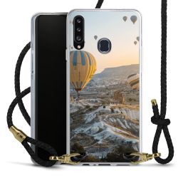 Carry Case Transparent Leather black/gold