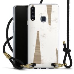 Carry Case Transparent Leather black/gold