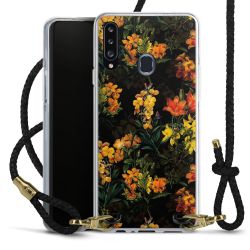 Carry Case Transparent Leather black/gold