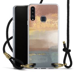 Carry Case Transparent Leather black/gold