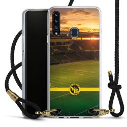 Carry Case Transparent Leather black/gold