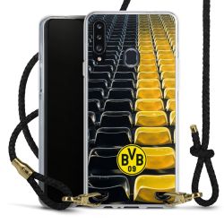 Carry Case Transparent Leather black/gold