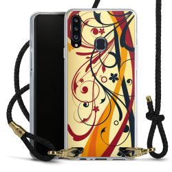 Carry Case Transparent Leather black/gold