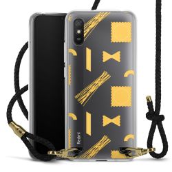 Carry Case Transparent Leather black/gold