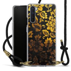 Carry Case Transparent Leather black/gold