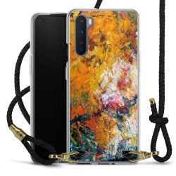 Carry Case Transparent Leather black/gold