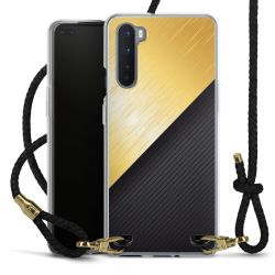 Carry Case Transparent Leather black/gold