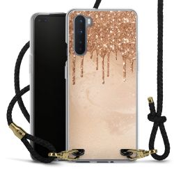 Carry Case Transparent Leather black/gold