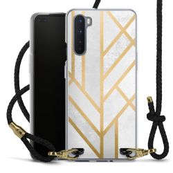 Carry Case Transparent Leather black/gold