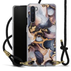 Carry Case Transparent Leather black/gold