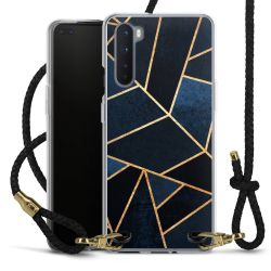 Carry Case Transparent Leather black/gold