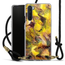 Carry Case Transparent Leather black/gold