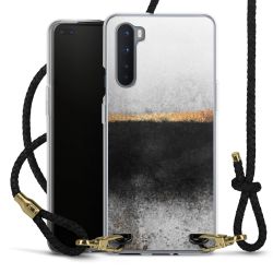 Carry Case Transparent Leather black/gold