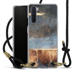 Carry Case Transparent Leather black/gold