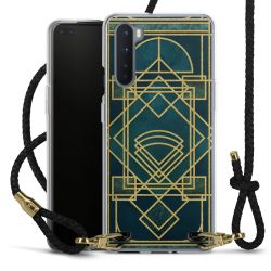 Carry Case Transparent Leather black/gold