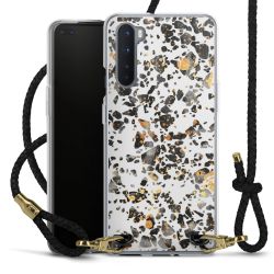 Carry Case Transparent Leather black/gold