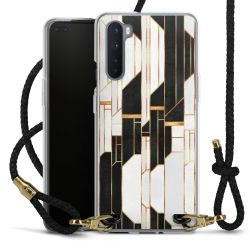 Carry Case Transparent Leather black/gold