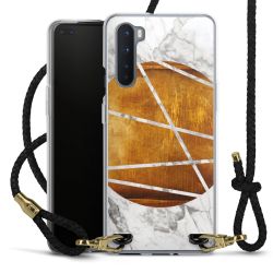 Carry Case Transparent Leather black/gold