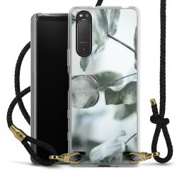 Carry Case Transparent Leather black/gold