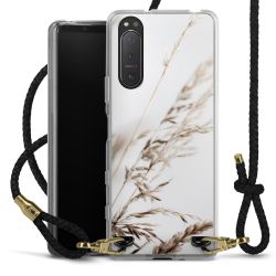 Carry Case Transparent Leather black/gold