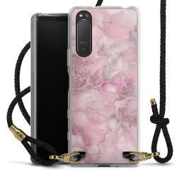 Carry Case Transparent Leather black/gold