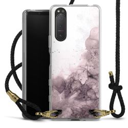 Carry Case Transparent Leather black/gold