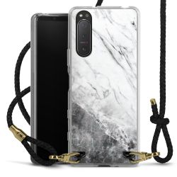 Carry Case Transparent Leather black/gold