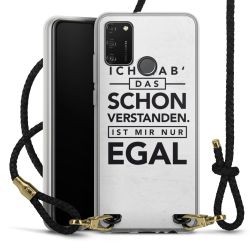 Carry Case Transparent Leder schwarz/gold