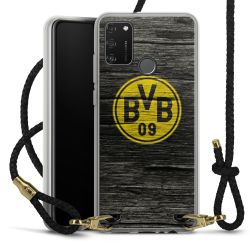 Carry Case Transparent Leather black/gold