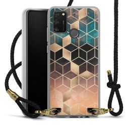 Carry Case Transparent Leather black/gold