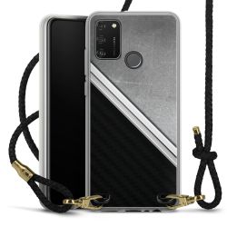 Carry Case Transparent Leather black/gold