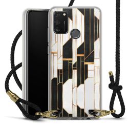 Carry Case Transparent Leather black/gold