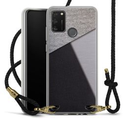 Carry Case Transparent Leather black/gold