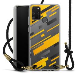 Carry Case Transparent Leather black/gold