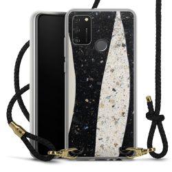 Carry Case Transparent Leather black/gold