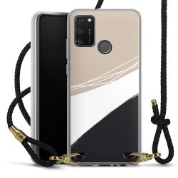 Carry Case Transparent Leather black/gold