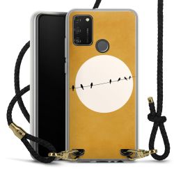 Carry Case Transparent Leather black/gold