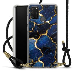 Carry Case Transparent Leather black/gold