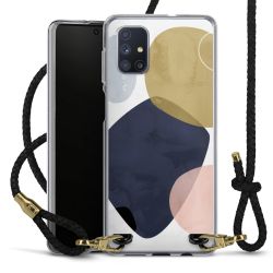 Carry Case Transparent Leather black/gold