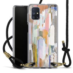 Carry Case Transparent Leather black/gold