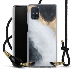 Carry Case Transparent Leather black/gold