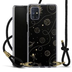 Carry Case Transparent Leather black/gold